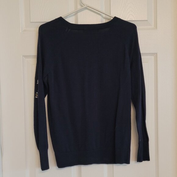 Loft Embroidered Flower Sweater - Picture 3 of 3